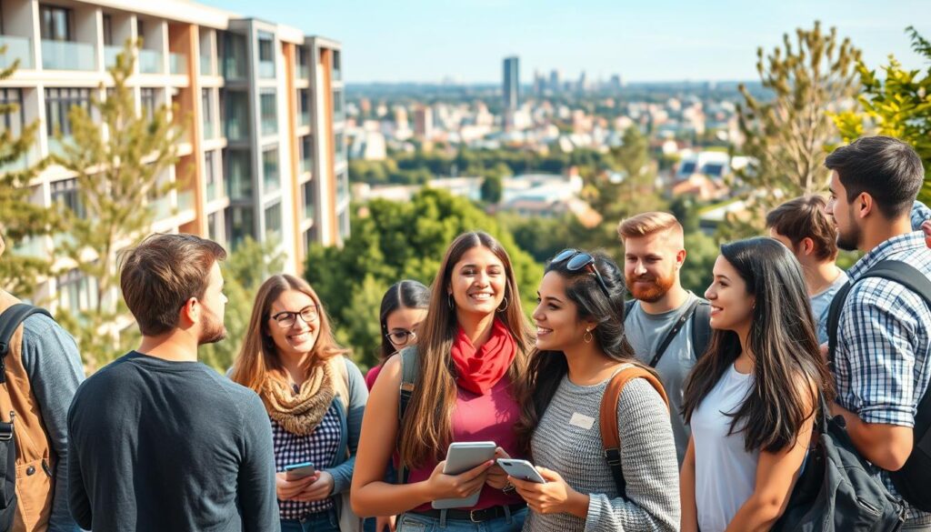 Internationale Studierende an der Hochschule Nordrhein-Westfalen
